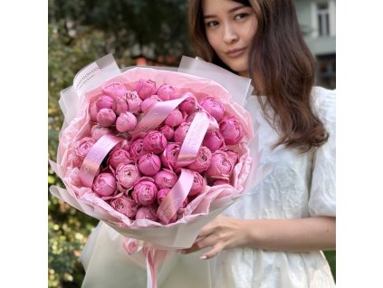 🌸 Peony Roses Silva Pink