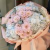 🫐 Blue Hydrangea + Chrysanthemums