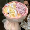 🤍 Pink Hydrangea + 9 Roses