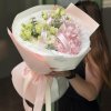🩷 Eustoma + Pink Hydrangea