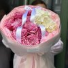 🍬 White Hydrangea + 9 Roses