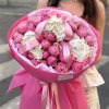 🎀 Pink Peony Roses + Hydrangea